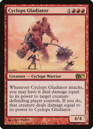 Cyclops Gladiator [Magic 2011] | Good Games Cannington