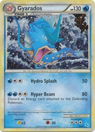 Gyarados (30/30) [HeartGold & SoulSilver: Trainer Kit - Gyarados] | Good Games Cannington