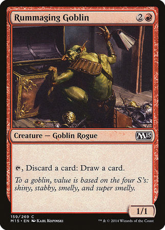 Rummaging Goblin [Magic 2015] | Good Games Cannington