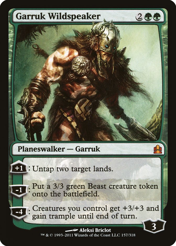 Garruk Wildspeaker [Commander 2011] | Good Games Cannington