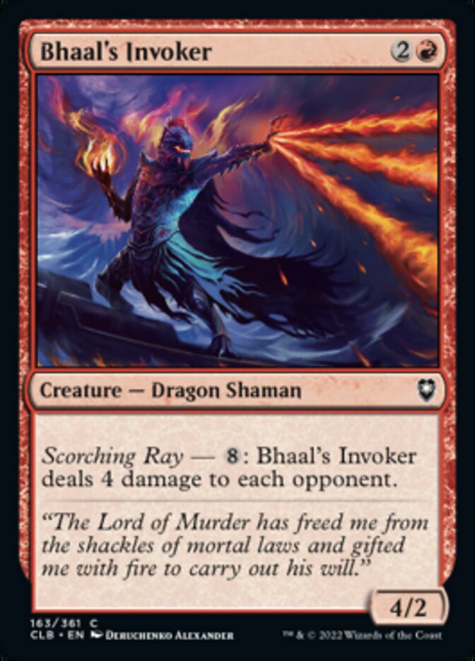 Bhaal's Invoker [Commander Legends: Battle for Baldur's Gate] | Good Games Cannington
