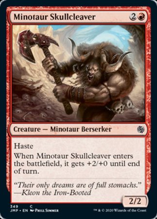 Minotaur Skullcleaver [Jumpstart] | Good Games Cannington