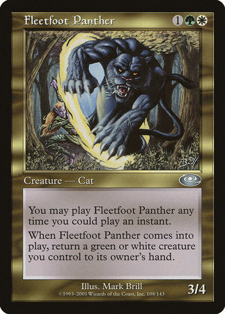 Fleetfoot Panther [Planeshift] | Good Games Cannington
