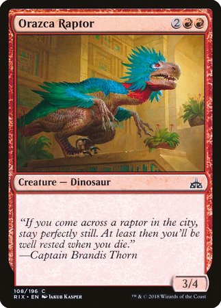 Orazca Raptor [Rivals of Ixalan] | Good Games Cannington