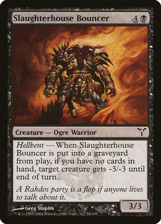 Slaughterhouse Bouncer [Dissension] | Good Games Cannington