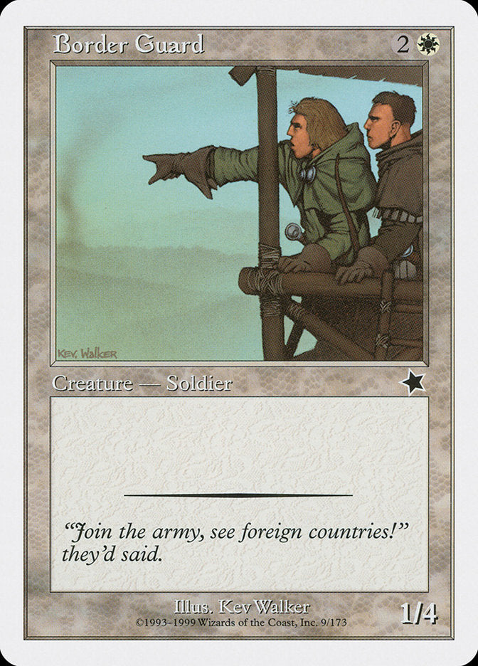 Border Guard [Starter 1999] | Good Games Cannington