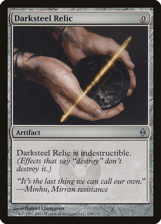 Darksteel Relic [New Phyrexia] | Good Games Cannington