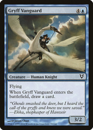 Gryff Vanguard [Avacyn Restored] | Good Games Cannington