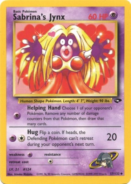 Sabrina's Jynx (57/132) [Gym Challenge Unlimited] | Good Games Cannington