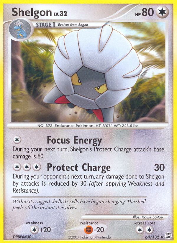 Shelgon (64/132) [Diamond & Pearl: Secret Wonders] | Good Games Cannington