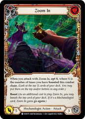 Zoom In (Red) [EVR079] (Everfest)  1st Edition Rainbow Foil | Good Games Cannington