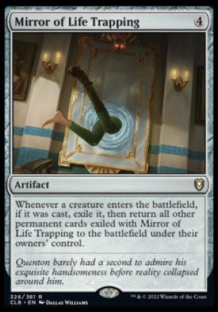 Mirror of Life Trapping [Commander Legends: Battle for Baldur's Gate] | Good Games Cannington