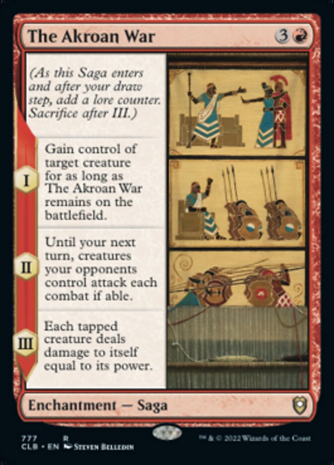 The Akroan War [Commander Legends: Battle for Baldur's Gate] | Good Games Cannington
