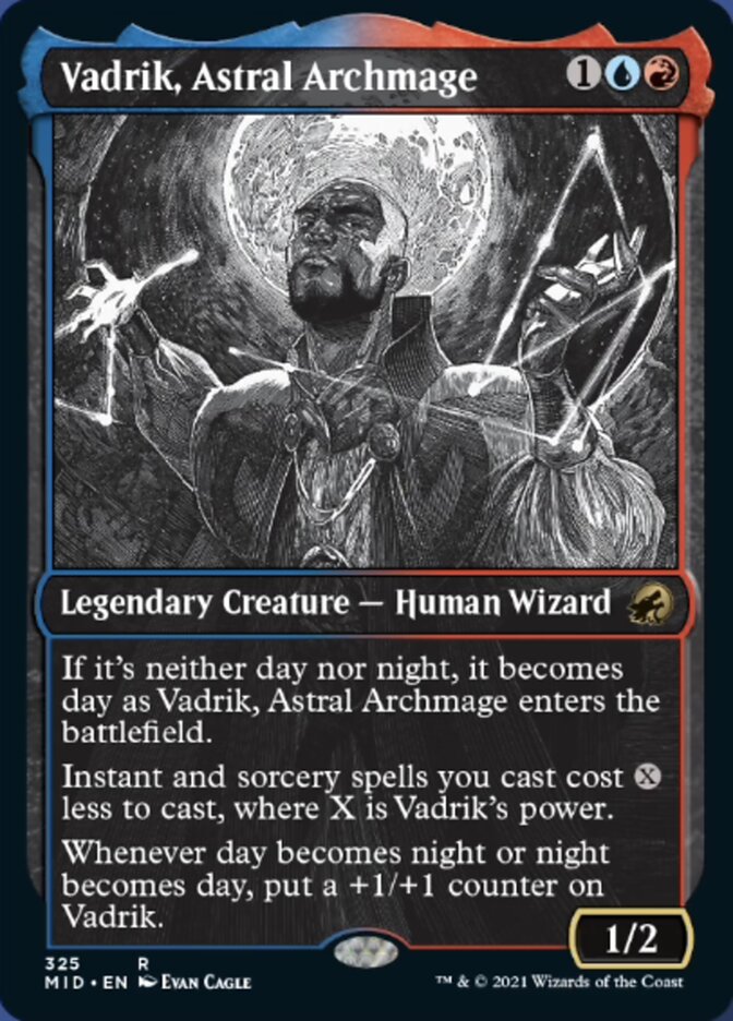 Vadrik, Astral Archmage (Showcase Eternal Night) [Innistrad: Midnight Hunt] | Good Games Cannington