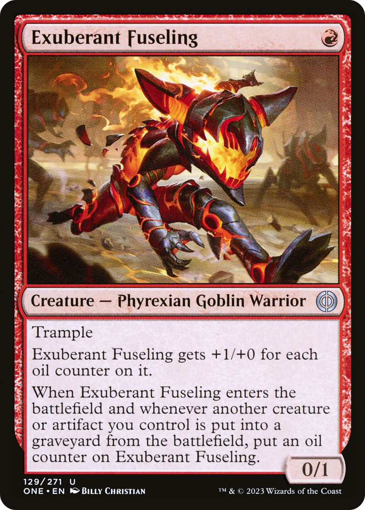 Exuberant Fuseling [Phyrexia: All Will Be One] | Good Games Cannington