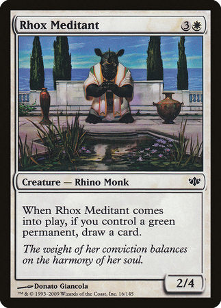 Rhox Meditant [Conflux] | Good Games Cannington