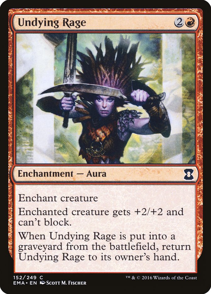 Undying Rage [Eternal Masters] | Good Games Cannington
