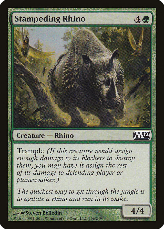 Stampeding Rhino [Magic 2012] | Good Games Cannington