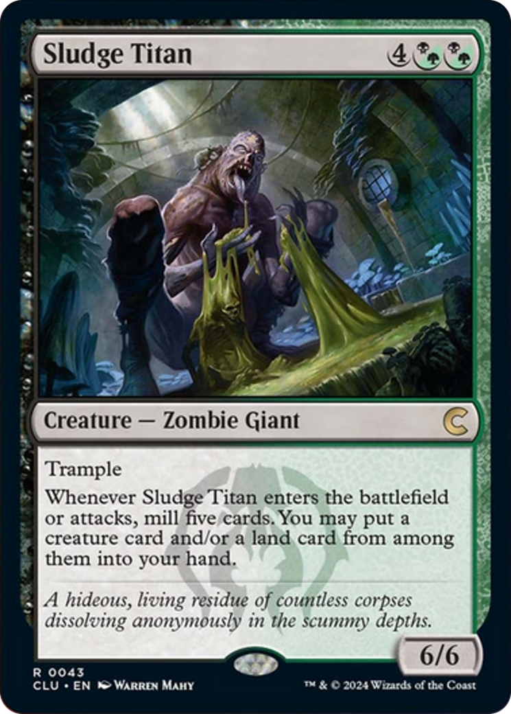 Sludge Titan [Ravnica: Clue Edition] | Good Games Cannington
