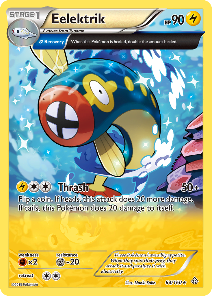 Eelektrik (64/160) [XY: Primal Clash] | Good Games Cannington