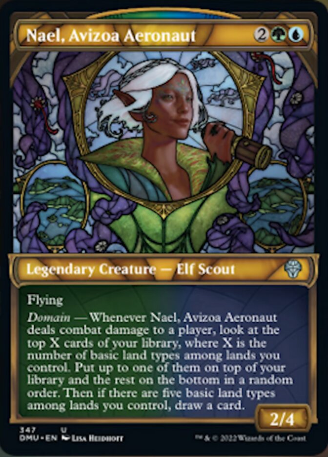 Nael, Avizoa Aeronaut (Showcase Textured) [Dominaria United] | Good Games Cannington