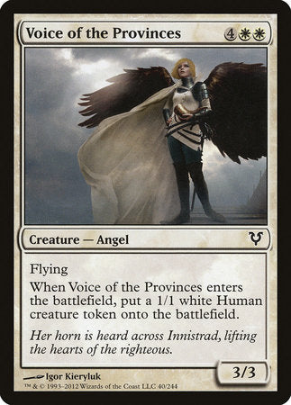 Voice of the Provinces [Avacyn Restored] | Good Games Cannington
