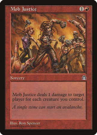 Mob Justice [Stronghold] | Good Games Cannington