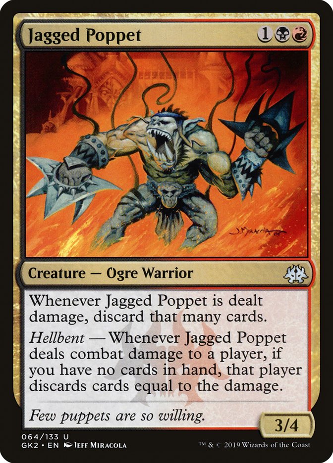 Jagged Poppet [Ravnica Allegiance Guild Kit] | Good Games Cannington