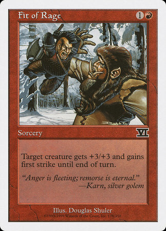 Fit of Rage [Classic Sixth Edition] | Good Games Cannington