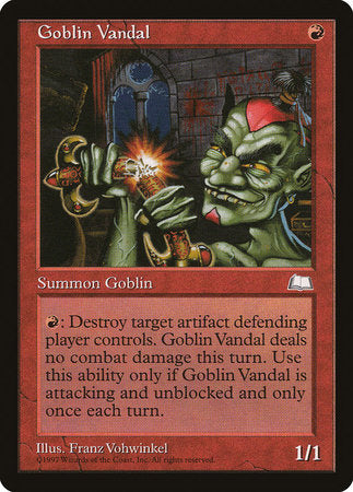 Goblin Vandal [Weatherlight] | Good Games Cannington
