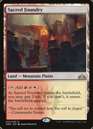 Sacred Foundry [Guilds of Ravnica] | Good Games Cannington