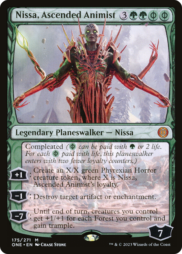 Nissa, Ascended Animist [Phyrexia: All Will Be One] | Good Games Cannington