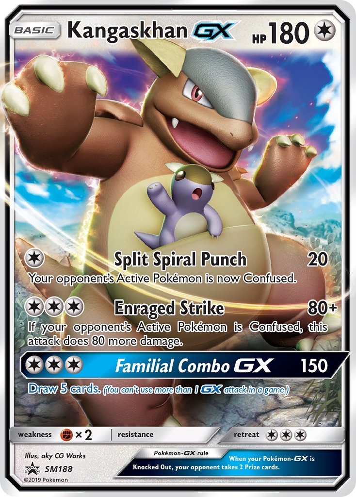Kangaskhan GX (SM188) [Sun & Moon: Black Star Promos] | Good Games Cannington