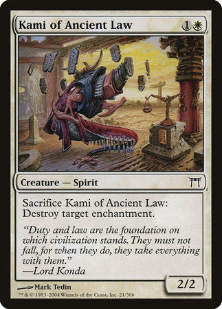 Kami of Ancient Law [Champions of Kamigawa] | Good Games Cannington