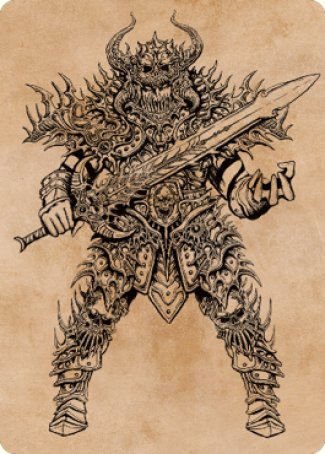 Sarevok, Deathbringer Art Card [Commander Legends: Battle for Baldur's Gate Art Series] | Good Games Cannington