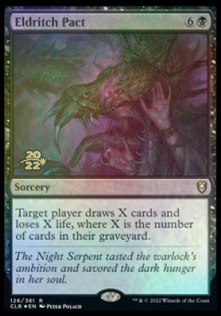Eldritch Pact [Commander Legends: Battle for Baldur's Gate Prerelease Promos] | Good Games Cannington