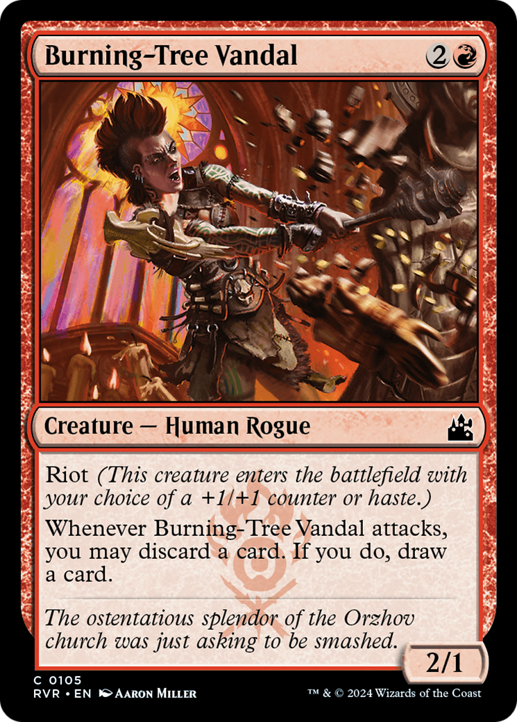 Burning-Tree Vandal [Ravnica Remastered] | Good Games Cannington