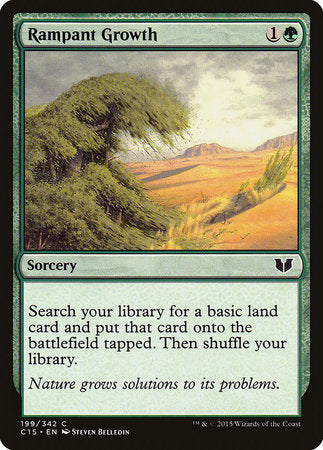 Rampant Growth [Commander 2015] | Good Games Cannington