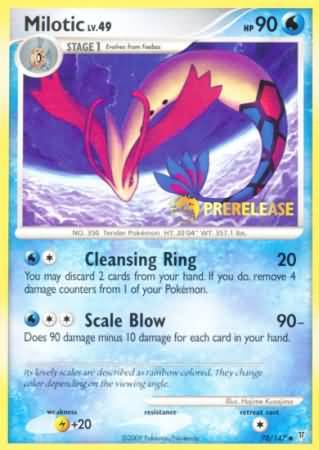 Milotic (70/147) (Prerelease Promo) [Nintendo: Black Star Promos] | Good Games Cannington