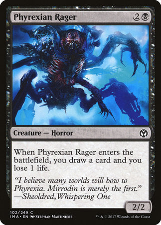 Phyrexian Rager [Iconic Masters] | Good Games Cannington