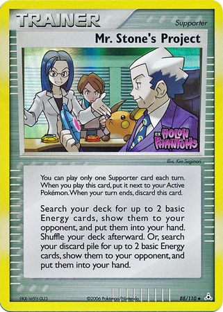 Mr. Stone's Project (88/110) (Stamped) [EX: Holon Phantoms] | Good Games Cannington
