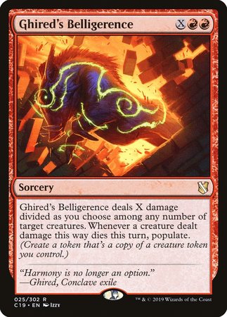 Ghired's Belligerence [Commander 2019] | Good Games Cannington