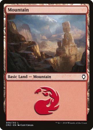 Mountain (300) [Commander Anthology Volume II] | Good Games Cannington