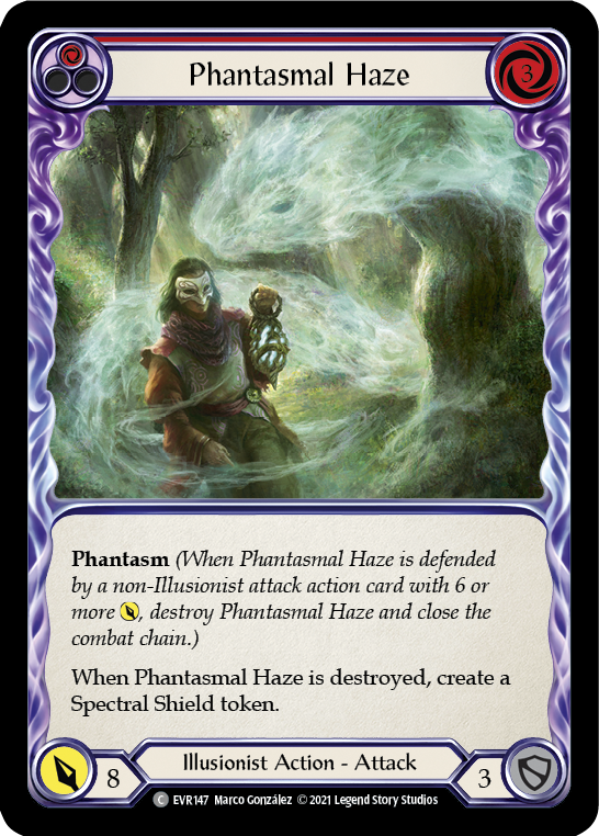 Phantasmal Haze (Red) [EVR147] (Everfest)  1st Edition Normal | Good Games Cannington