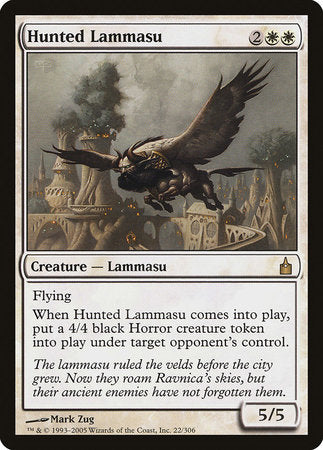 Hunted Lammasu [Ravnica: City of Guilds] | Good Games Cannington