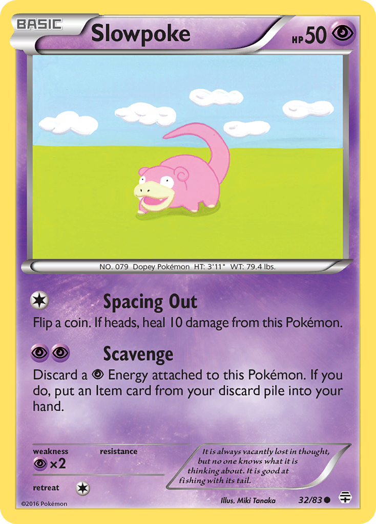 Slowpoke (32/83) [XY: Generations] | Good Games Cannington