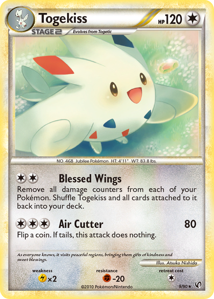 Togekiss (9/90) [HeartGold & SoulSilver: Undaunted] | Good Games Cannington