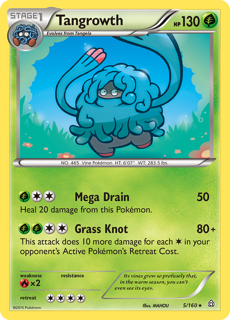 Tangrowth (5/160) [XY: Primal Clash] | Good Games Cannington