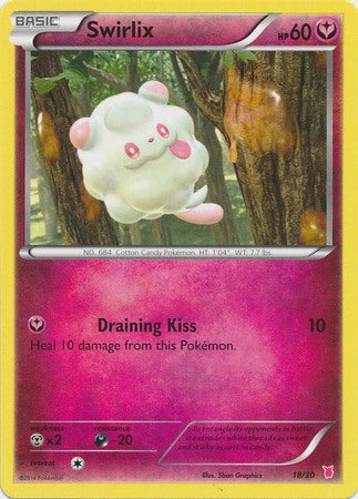 Swirlix (18/30) [XY: Trainer Kit 1 - Wigglytuff] | Good Games Cannington