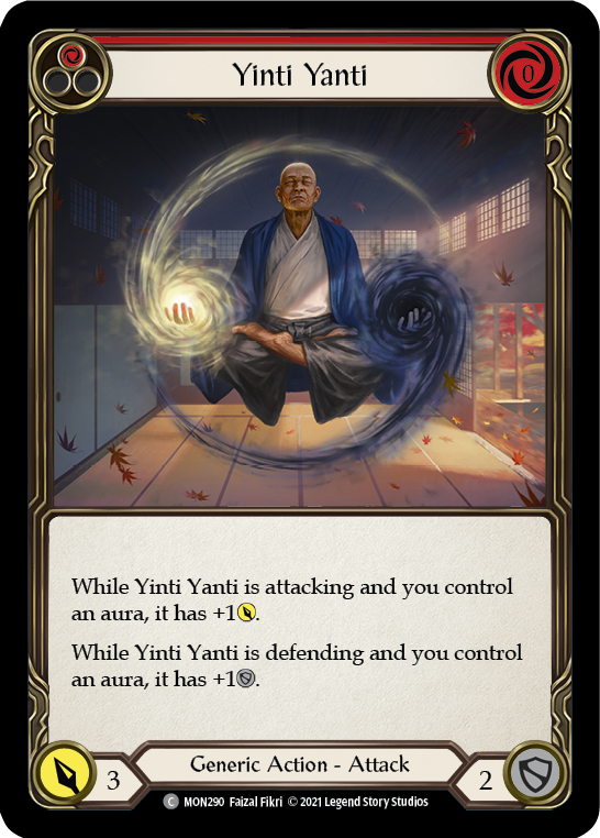 Yinti Yanti (Red) [MON290-RF] 1st Edition Rainbow Foil | Good Games Cannington